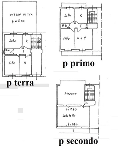 Casa semindipendente a Battipaglia, 8 locali, 2 bagni, 300 m²