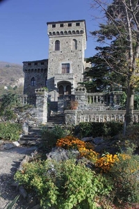 Romantic Italian Castle at the foot of the Alps
