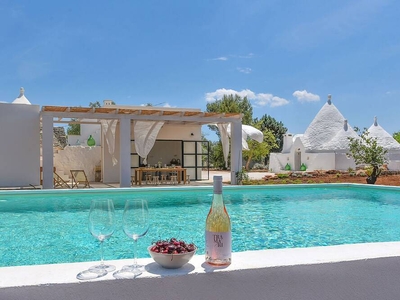 Villa 'Trullo Cimì Mediterranea Relais' con piscina privata, Wi-Fi e aria condizionata