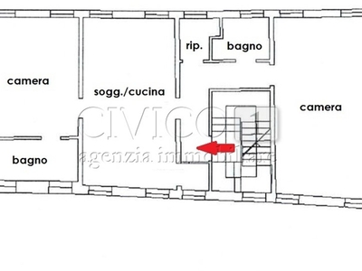 Appartamento in Vendita a Venezia, 635'000€, 100 m², arredato