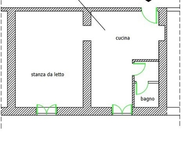 Trilocale in Vendita a Milano, 85'125€, 52 m²
