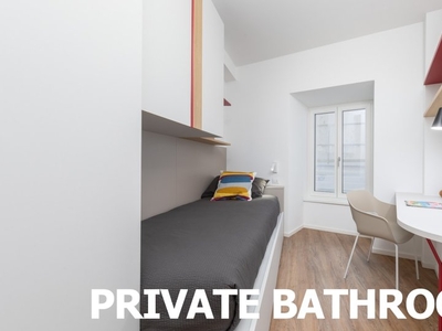 Camera singola con bagno privato e aria condizionata [TN_GVN3-2_S4]