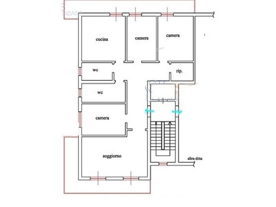 Appartamento in Vendita a Agrigento, zona Villaggio MosÃ©, 32'063€, 167 m²