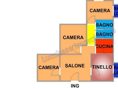 Quadrilocale in Via Pietro Mascagni, Napoli, 2 bagni, 120 m², 3° piano