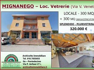 Negozio in ottime condizioni, in vendita in Via Vittorio Veneto, Mignanego
