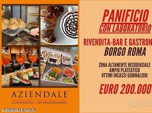 Panificio - laboratorio /rivendita/bar/gastronomia