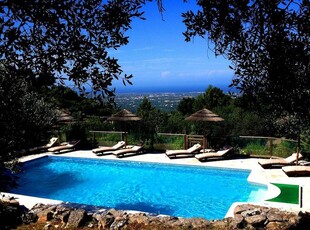 Secluded Large Family Villa with Private Pool & panoramic sea views.