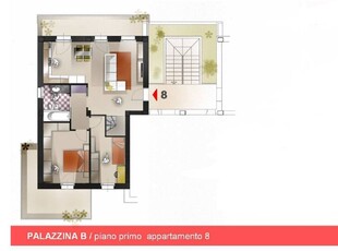 Trilocale in Via San Pietro, Montemarciano, 1 bagno, 130 m², 1° piano