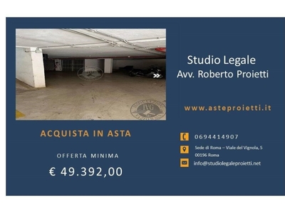 Garage in vendita a Roma viale di Trastevere, 182