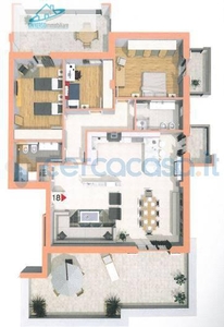 Appartamento Quadrilocale in ottime condizioni in vendita a Monteprandone