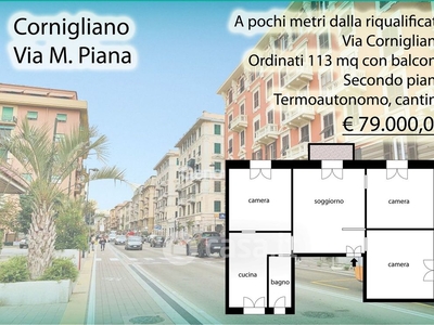 Appartamento in Vendita in Via Mario Piana a Genova