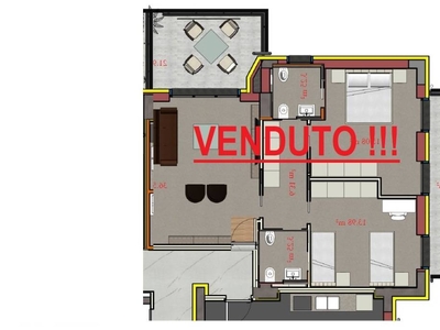 Trilocale in vendita a Frosinone