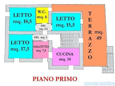 MONTE CASTELLO (CC44): in posizione centrale,