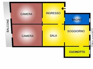 Appartamento in Affitto ad Bologna - 1200 Euro