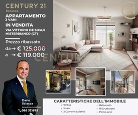 Appartamento in Vendita ad Misterbianco - 119000 Euro