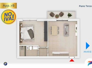 Appartamento in Vendita ad Pietra Ligure - 250000 Euro