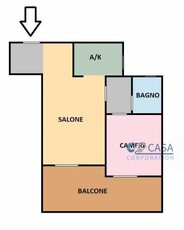 Appartamento in Vendita ad Roma - 135000 Euro