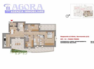 Appartamento in Vendita ad Sermoneta - 215000 Euro