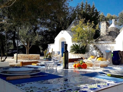 Autentico trullo del Xviii secolo, ideale per famiglie, cucina all'aperto, vicino al mare