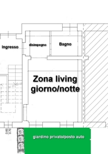 Monolocale in Via Roma, Travacò Siccomario, 1 bagno, giardino privato