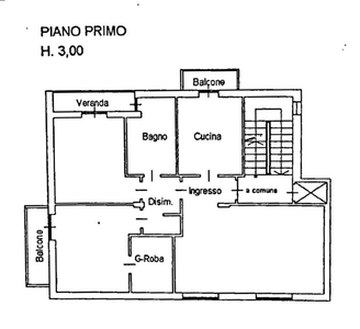 Quadrilocale in Via Franceschini 28, Firenze, 1 bagno, 100 m²