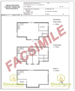 Quadrilocale in Via Salvo d'Acquisto 8-loc.S.Maria in Potenza, 1 bagno