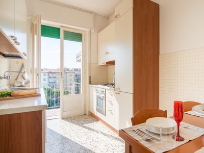 Luminoso appartamento con 2 camere da letto in affitto a Bellariva, Firenze