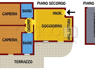 Quadrilocale in Vendita a Vicenza, 147'000€, 81 m², con Box