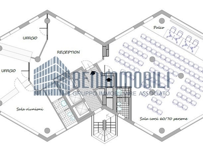 Ufficio in Affitto a Brescia, 2'100€, 225 m²