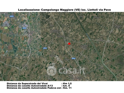 Terreno edificabile in Vendita in Via Pave 32 a Campolongo Maggiore