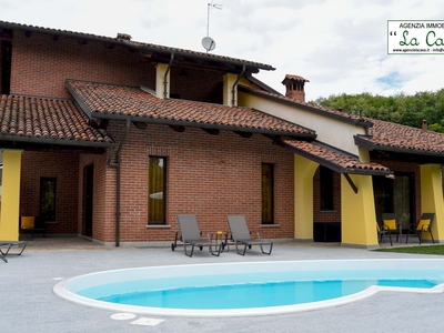 SAN DAMIANO D'ASTI - villa esclusiva con piscina e giardino