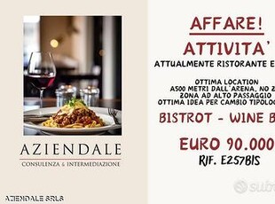 Aziendale - locale da adibire a bistrot/wine bar