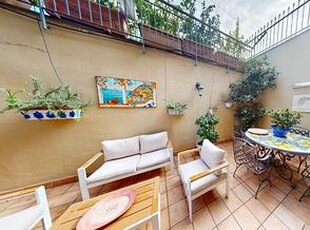 Duplex con giardino e terrazzo