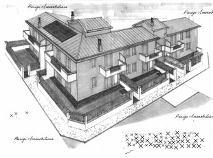 Trilocale con giardino a Prato