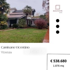 Villa in Vendita in Via Stadio 82 a Camisano Vicentino