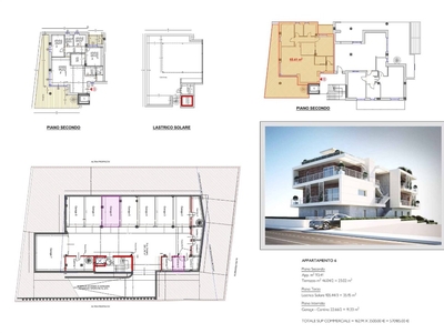 Attico a Civitanova Marche, 5 locali, 2 bagni, 94 m², 2° piano