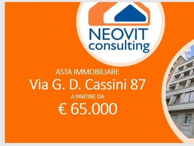 Bilocale in Via Gian Domenico Cassini 87, Torino, 1 bagno, 57 m²