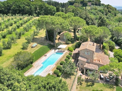 Casa a Casale Marittimo con piscina e giardino + bella vista