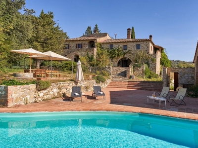 Casa a Castellina In Chianti con piscina panoramica