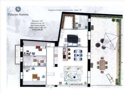 Prestigioso appartamento di 153 m² in vendita Piacenza, Italia