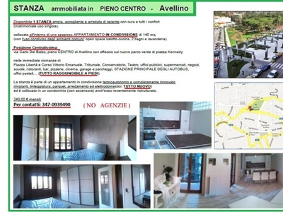 Affitto Stanza Singola a Avellino, Frazione Centro città
