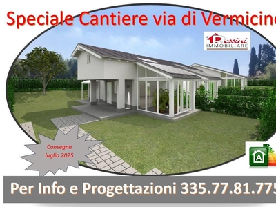 Villa bifamiliare, nuova, 119 m², Frascati