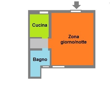 Appartamento di 35 mq in affitto - Milano