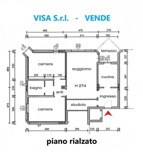 Appartamento in in vendita da privato a Castelfranco Veneto viale Italia, 16