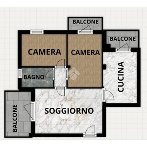 Appartamento in vendita a San Martino Buon Albergo via Agostino Antonini, 2