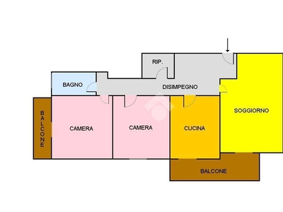 Appartamento in vendita a Verona via Villa Cozza, 26