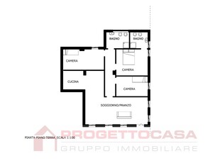 Quadrilocale in Via Galileo Galilei, Grottammare, 2 bagni, 122 m²