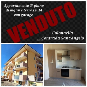 Trilocale in Contrada sant'Angelo, Colonnella, 1 bagno, con box, 70 m²