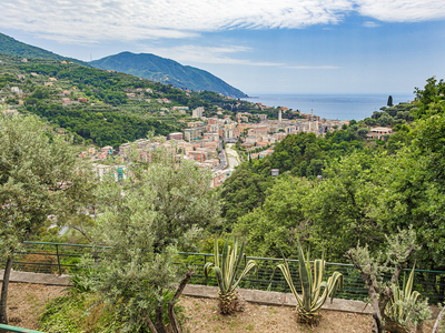 Intera Villa Pia con piscina Recco Camogli Cinque no001