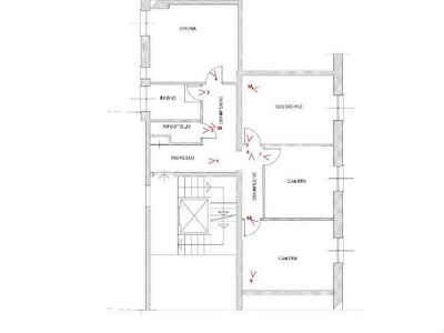 Appartamento in Vendita a Genova, 40'500€, 90 m²